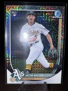 2025 Bowman Jacob Wilson Rc Mojo Refractor - Picture 1 of 2