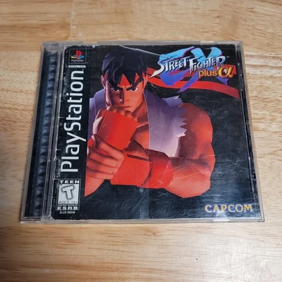 Street Fighter EX Plus Alpha PS1 Sony PlayStation 1, 1997 - Probado Foto 1 de 4