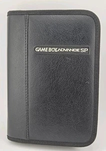 Genuine Nintendo Game Boy Advance SP Black Travel Carrying Case 8.5"x6" - Picture 1 of 10