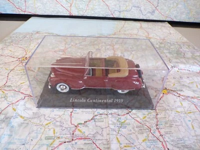 LINCOLN Continental 1939 IXO Voitures d'exception 1/43 en boite - Photo 1/2