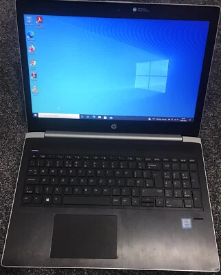 HP ProBook 450 G5 15.6" Laptop - Win 10 Pro, i3 7th Gen 8GB 250GB SSD - - Image 1 of 4