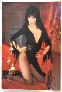 ELVIRA - PAPER MOON - ON MY KNEES - CARD 1983 - OUT OF PRINT - Picture 1 of 2