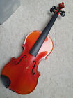 Nicely flamed, old 4/4  Violin violon, with crack