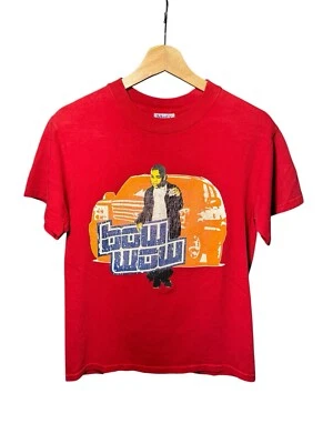 Vintage Lil Bow Wow Scream Tour 2 00s Rap tee hiphop Size S Rare Red - Image 1 of 4