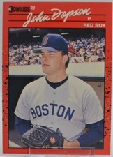 1990 Donruss MLB Boston Red Sox Baseball Trading Cards - Your Choice