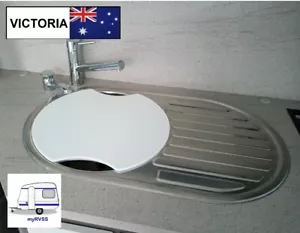 Jayco Caravan Round Sink Cover Cutting Board SMEV Dometic - Picture 1 of 4