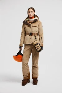NEW Moncler Grenoble Hague Technical Shearling Down Ski Jacket & Padded Ski Pant - Picture 1 of 23