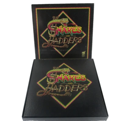 Snakes and Ladders Boardgame The Collectors Series 1987 Murfett Regency 3 Wishes - Image 1 of 4