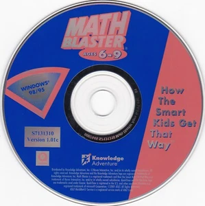 Vintage Math Blaster Ages 6-9 (PC Windows, 2001) *DISC ONLY* - Picture 1 of 2