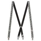 SuspenderStore Benjamin Suspenders - 1-Inch Wide Elastic - CLIP - 2 Sizes