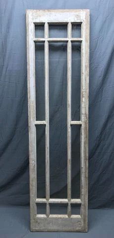 Antique 16X60 Casement Cupboard Cabinet Door Window Shabby Cottage Chic 1032-22B Cover