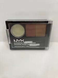 NYX Eyebrow Cake Powder ECP04 Auburn - Red 0.09oz - NEW SEALED - Picture 1 of 2