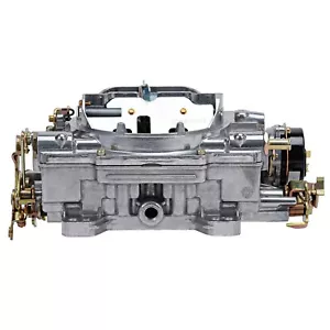 Edelbrock 1906 AVS2 Carburetor 650 CFM 4-Barrel Electric Choke Satin - Foto 1 di 6