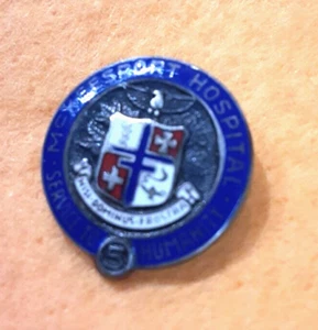(pgasteelers1)McKeesport, PA. Nursing 5 yrs. service to Humanity sterling pin π - Picture 1 of 2