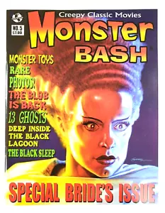 MONSTER BASH Magazine #5 Creepy Classic Movies 2006 Ron Adams - Picture 1 of 3