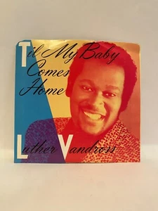 LUTHER VANDROSS: Til My Baby Comes Home 7" 04760 Vinyl 45 Picture Sleeve 1985 NM - Picture 1 of 4