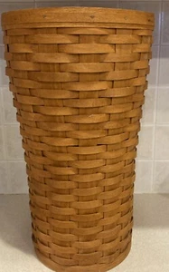 Longaberger umbrella basket stand With Liner 18 inch great condition - Picture 1 of 7