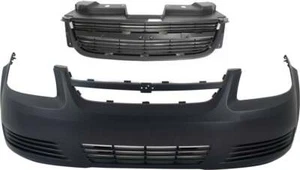 Front Bumper Cover and Grille for Chevrolet Cobalt 2005-2010, 2-Piece Kit - Picture 1 of 7