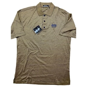 Monterey Club Nancy Lopez Legacy Country Club Mens Golf Shirt Medium Yellow NWT - Picture 1 of 10