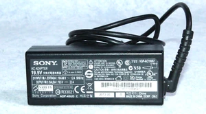 AC Adapter Power Charger for Sony VAIO VGP-AC19V67 Laptop 19.5V 45W Black - Picture 1 of 3