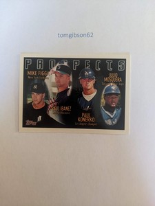 1996 Topps Paul Konerko Raul Ibanez Mike Figga Julio Mosquera #432 Free Shipping