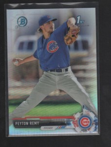PEYTON REMY 2017 BOWMAN CHROME DRAFT REFRACTOR CARD #BDC-113