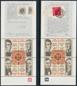 DINAMARCA. 2001. 51,50 kr. Estampillas danesas. Paneles de folleto. MNH (MH8 HB) - Imagen 1 de 1