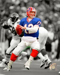 Jim Kelly Buffalo Bills - 8x10 Photo with Protective Sleeve #1272 - Picture 1 of 1