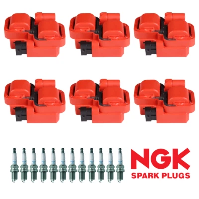 Energy Ignition Coil & NGK Spark Plug for Mercedes-Benz ML55 AMG C320 G500 UF359 - Image 1 of 4