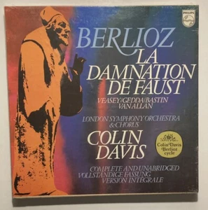 SEALED Berlioz “La Damnation De Faust” 3xLP Vinyl 1973 Phillips 6998 024 - Picture 1 of 14