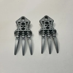 Lego Bionicle Kralle mit 2 Pin Löchern x1951 Pearl hellgrau Menge 2 - Bild 1 von 2