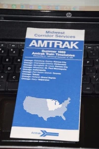 AMTRAK Midwest Corridor Service Summer 1989 - Picture 1 of 1