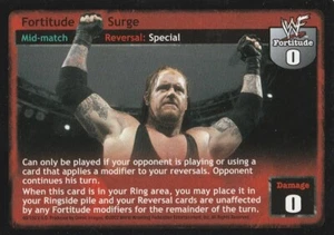 WWE: Fortitude Surge [Played] card type Mid-match Reversal Raw Deal Wrestling WW - Picture 1 of 1