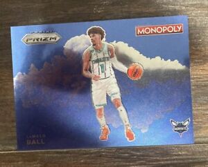 2022-2023 Panini Prizm Monopoly Color Blast Lamelo Ball CP-4 Case Hit SSP NBA