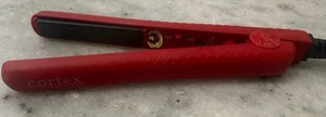 Cortex Mini Glätteisen Haarglätter rot 25W - getestet & funktionsfähig Reisegröße - Bild 1 von 4