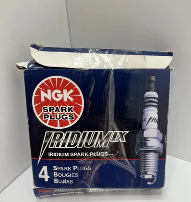 4pk NGK Iridium IX Spark Plugs DCPR6EIX 8196 High Performance Plugs OEM - Image 1 of 4