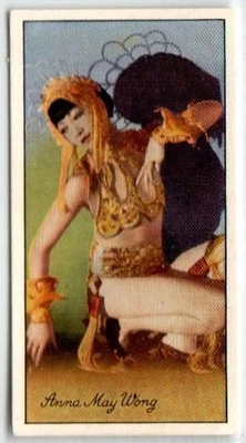 Carreras Cigarette Card: Famous Film Stars 1935 #07 Anna May Wong - Image 1 of 2