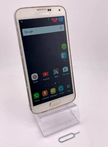 Samsung Galaxy S5 SM-G900F-16GB White Unlocked Smartphone Grade C Fast Free UK - Picture 1 of 16