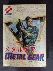 KONAMI Famicom Soft Metal Gear Used