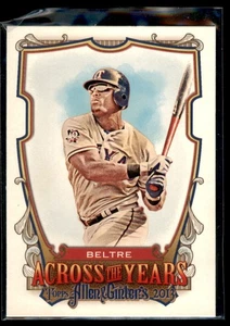 2013 Topps Allen & Ginter attraverso gli anni Adrian Beltre #ATY-AB Texas Rangers - Foto 1 di 2