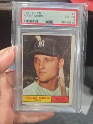 1961 Topps - Roger Maris #2 Foto 1 de 4