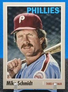 Mike Schmidt 2024 Topps Archives #109 Philadelphia Phillies Salón de la fama  - Imagen 1 de 8
