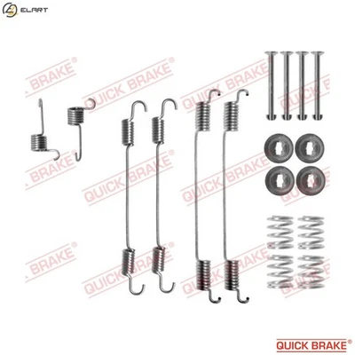 ACCESSORY KIT BRAKE SHOES 105-0021 FOR RENAULT LADA DACIA K9K658/858/856 1.5L - Image 1 of 4