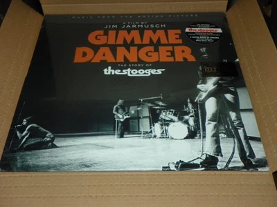 GIMME DANGER: THE STORY OF THE STOOGES 2021 RHINO LP Ltd Edition Clear Vinyl - Image 1 of 2