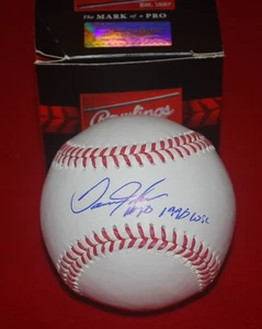 DANNY JACKSON Cincinnati Reds Signed MLB Baseball BECKETT COA 1W548230 - Picture 1 of 3