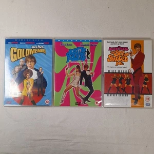 Austin Powers - 3 Movie Collection DVD PAL - Foto 1 di 5