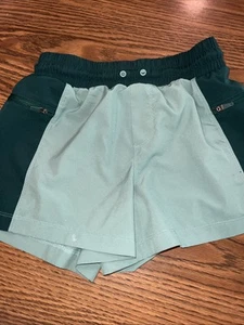 Girls green shorts size L (10/12) by Never Not Hustling - Picture 1 of 10