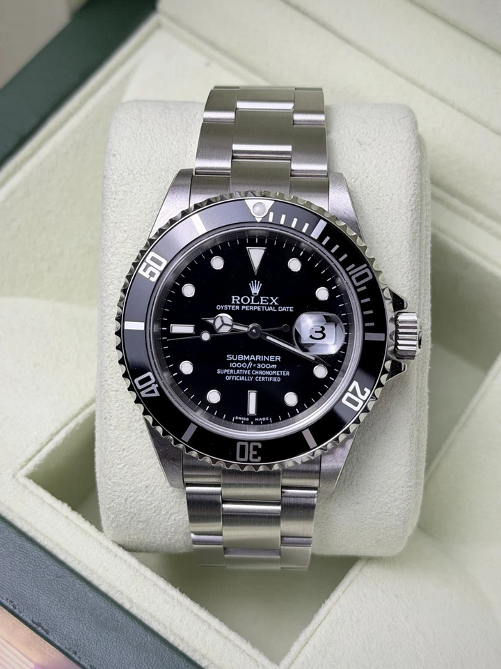 Rolex Submariner Date | 16610 | FULLY STICKERED | Full Collectors Set | NOS - Image 1 of 4