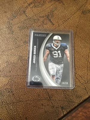 2016 Panini Collegiate Penn State Jared Odrick Black /10 - Image 1 of 2