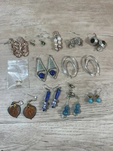Lote de 12 pares de pendientes de disfraz vintage - Imagen 1 de 3